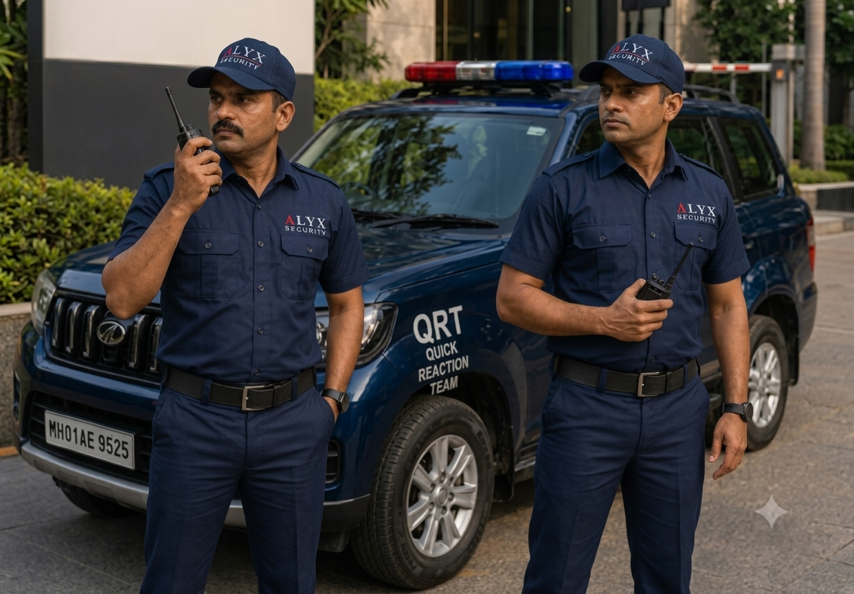 ALYX Quick Response Team vehicle on site